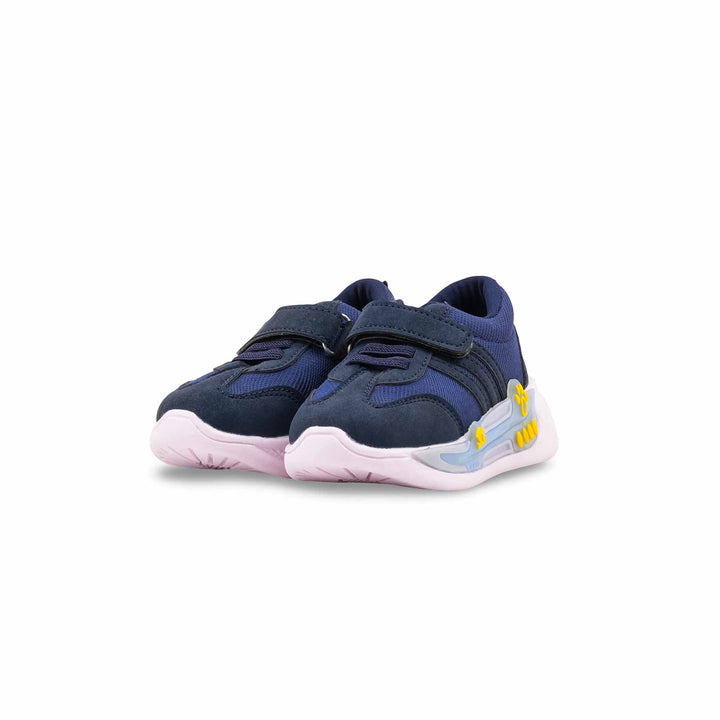 Boys Navy Casual Booties KD8444