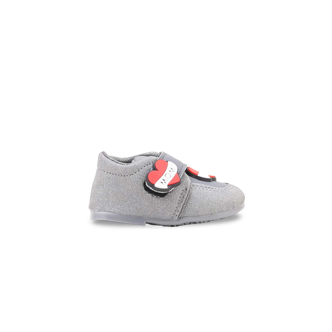 Boys Grey Babies Booties KD8447