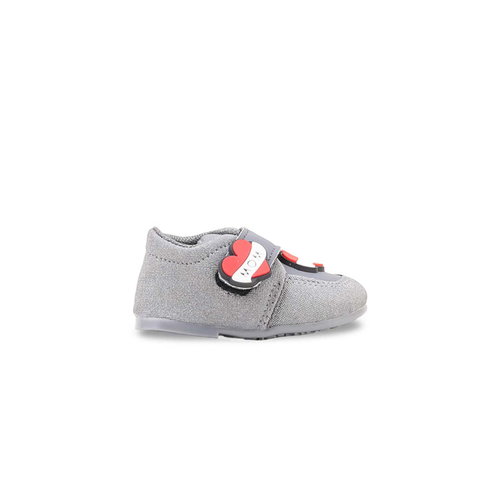 Boys Grey Babies Booties KD8447