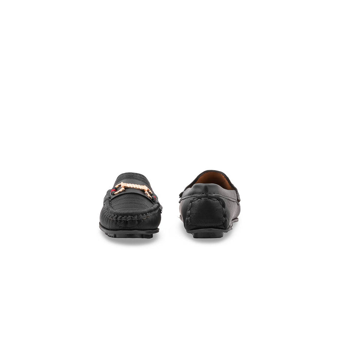 Boys Black Formal Moccasin KD8453