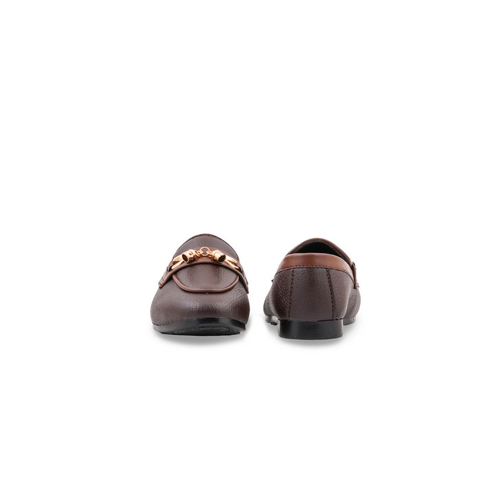 Boys Coffee Formal Shoes KD8454