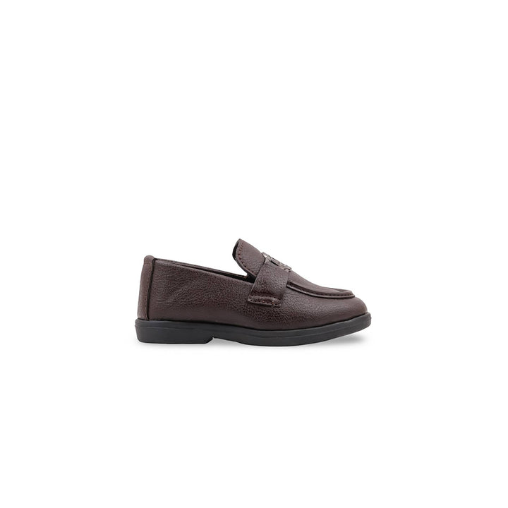 Boys Coffee Formal Shoes KD8455