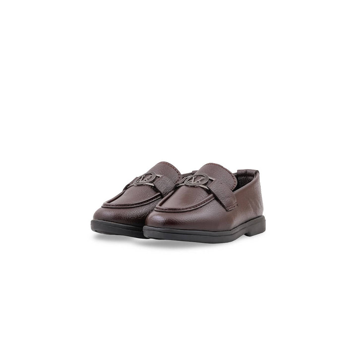 Boys Coffee Formal Shoes KD8455