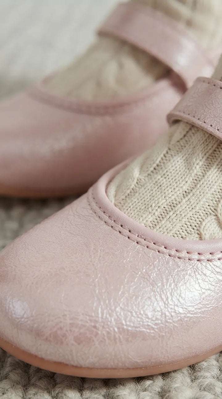 Girls Pink Casual Pumps KD8483