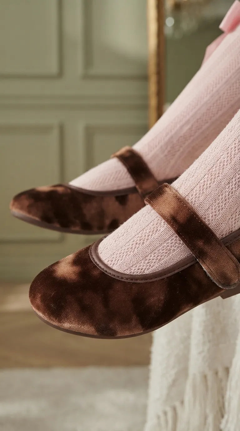 Girls Brown Casual Pumps KD8484