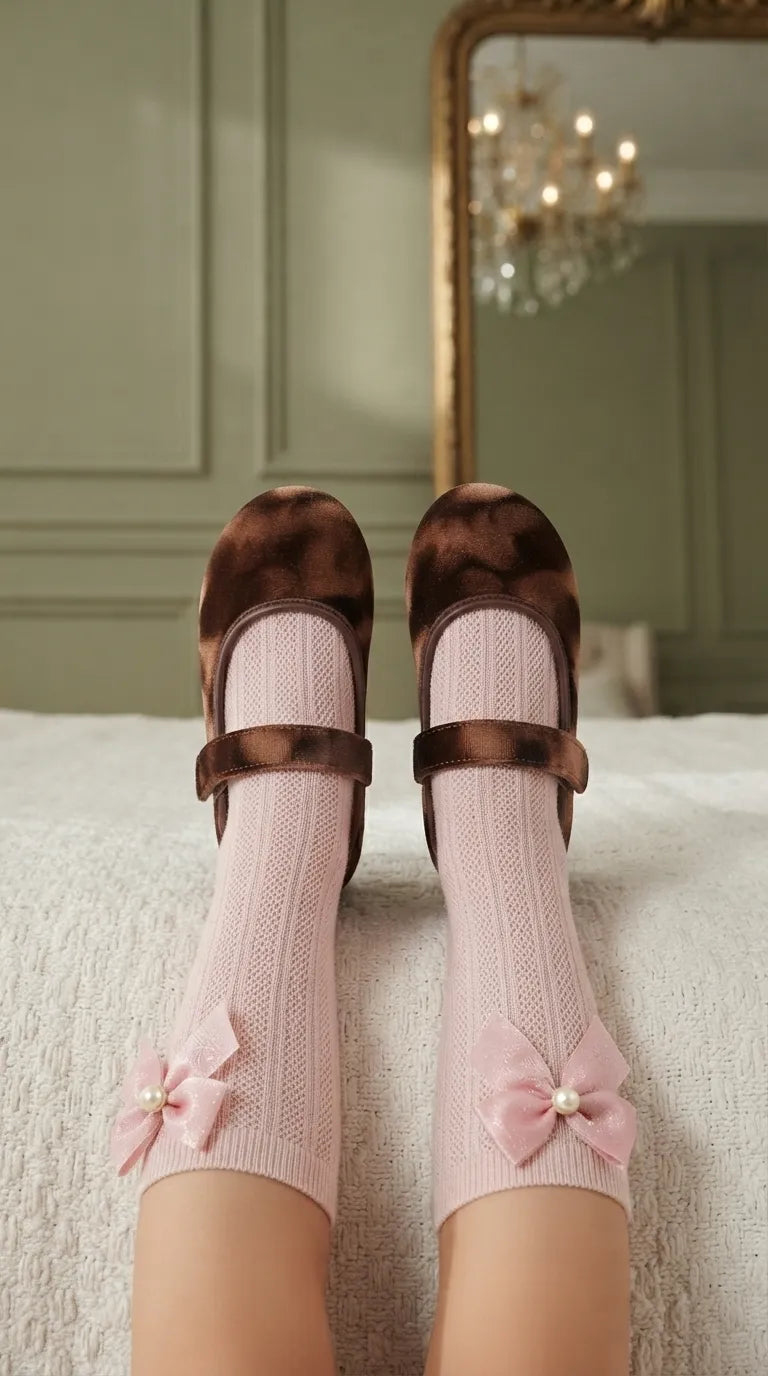 Girls Brown Casual Pumps KD8484