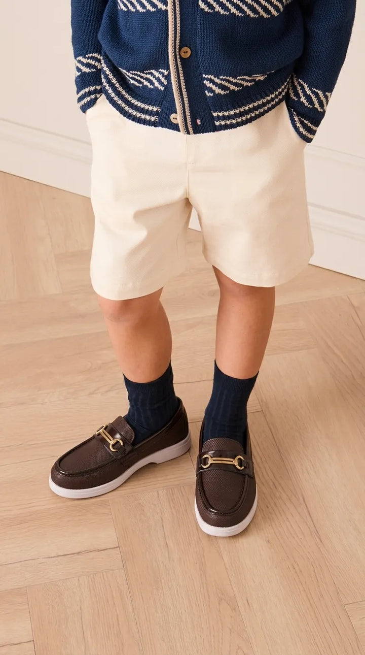 Boys Coffee Formal Shoes KD8489