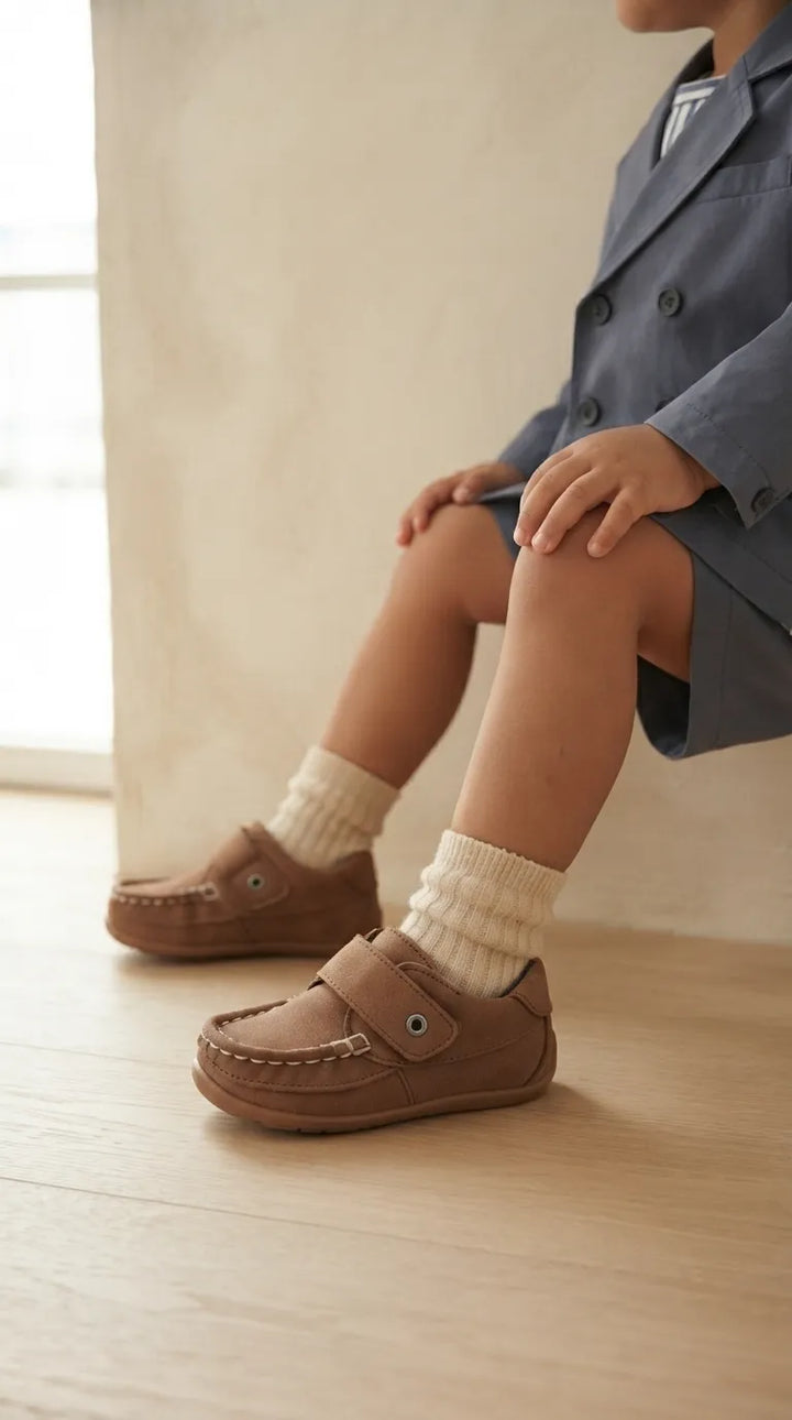 Babies Brown Casual Booties KD8507