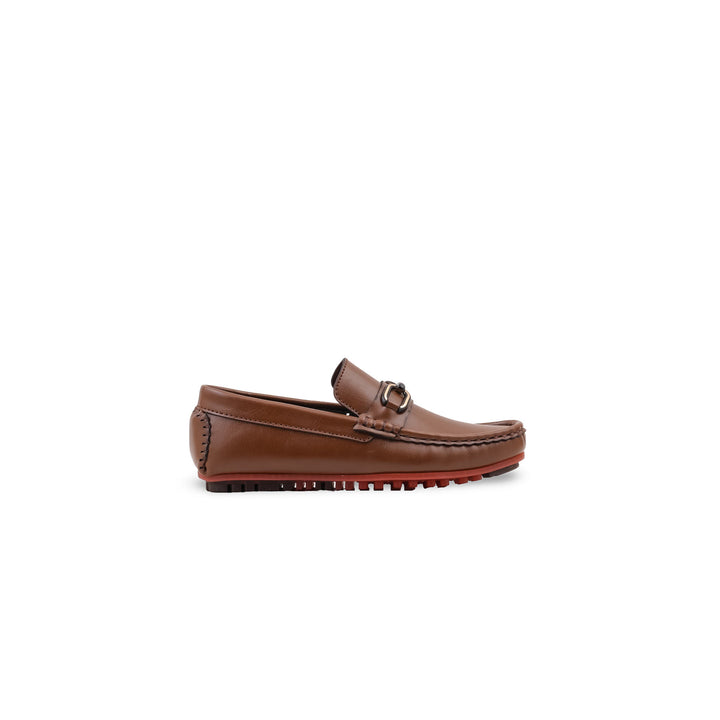 Boys Mustard Formal Moccasin KD8510