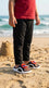 Boys Black Casual Flip Flop KD8534