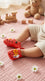 Girls Red Casual Flip Flop KD8583