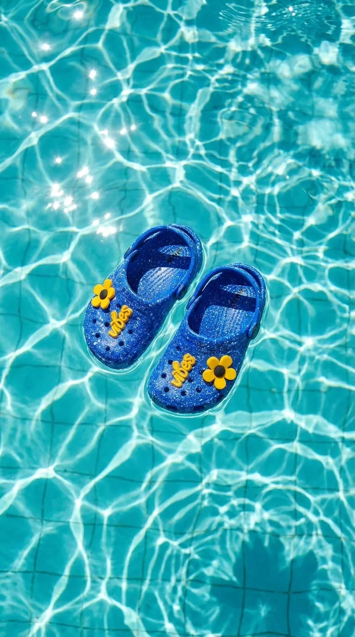 Girls Blue Casual Flip Flop KD8586