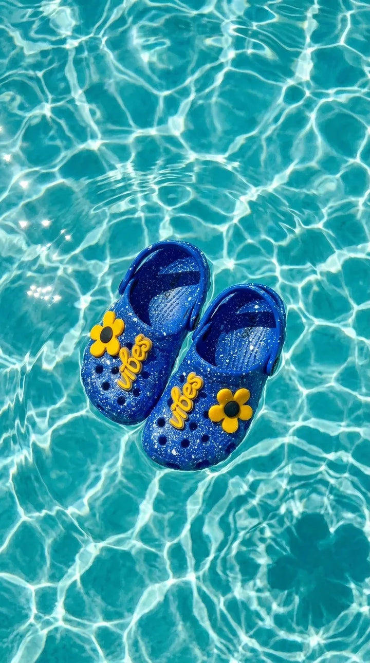 Girls Blue Casual Flip Flop KD8585