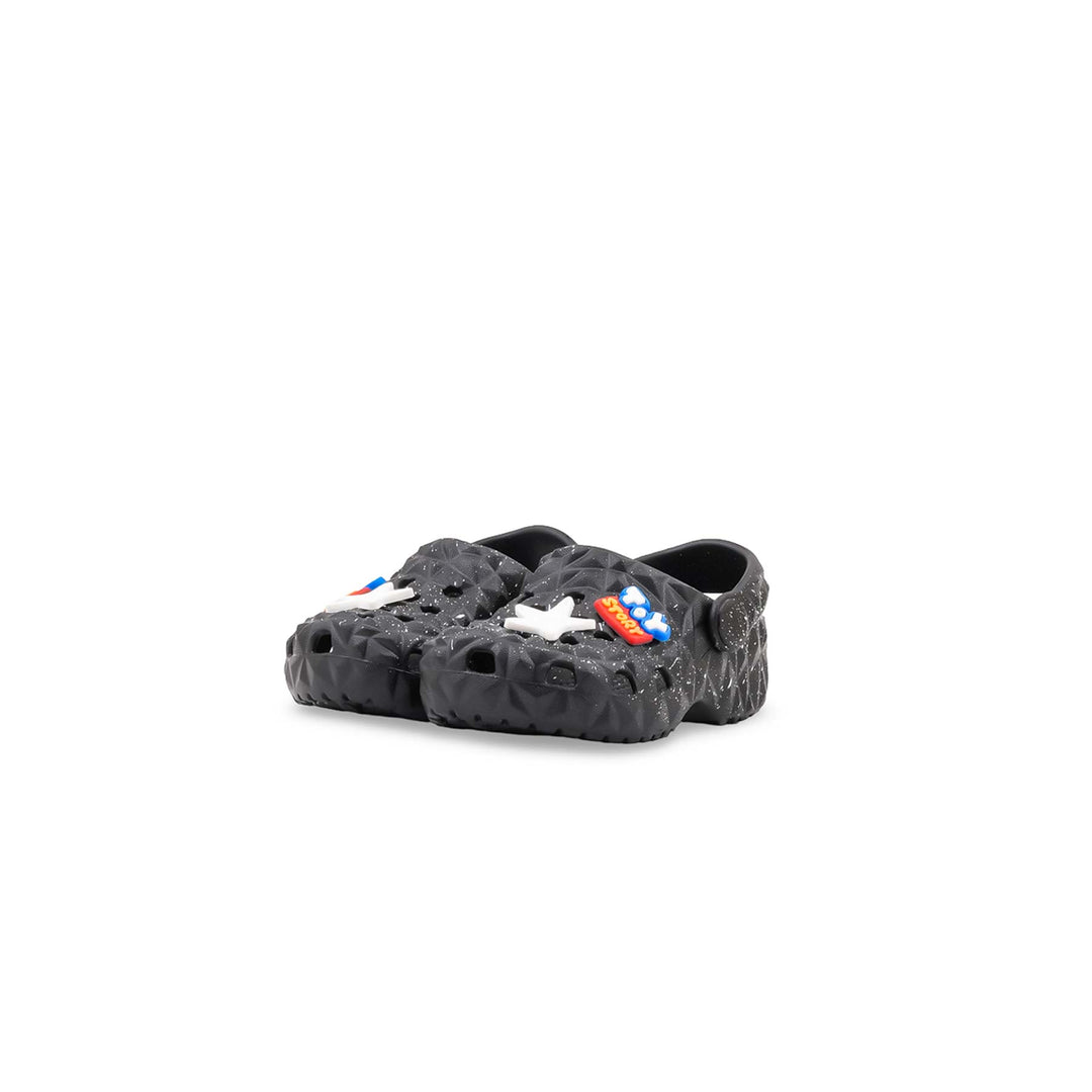 Boys Black Casual Flip Flop KD8587