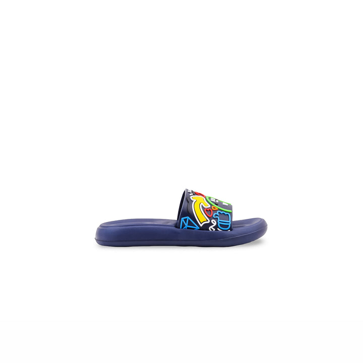 Boys Navy Casual Flip Flop KD8595