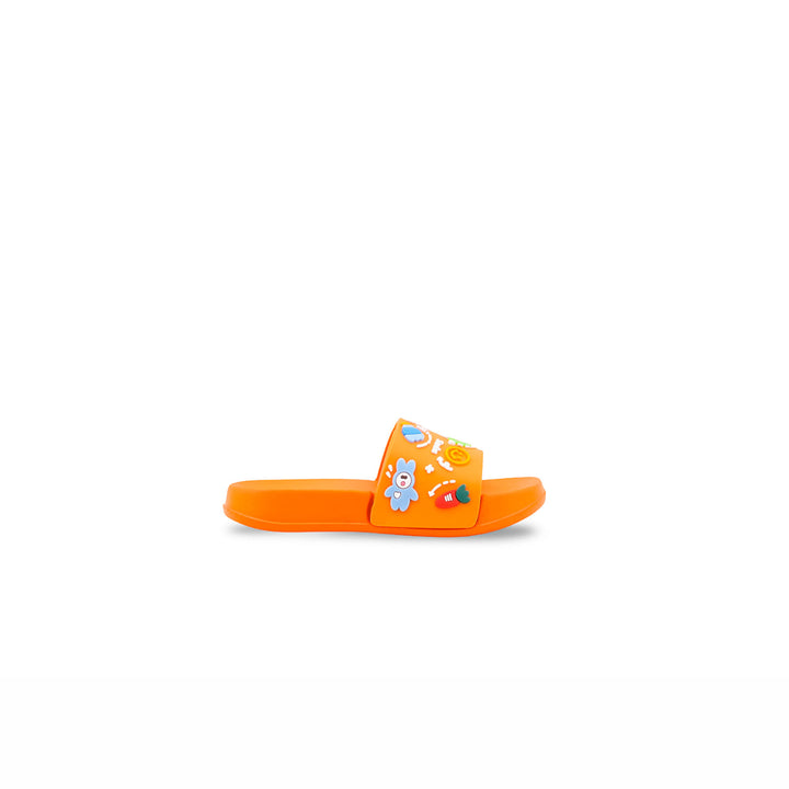 Boys Orange Casual Flip Flop KD8602