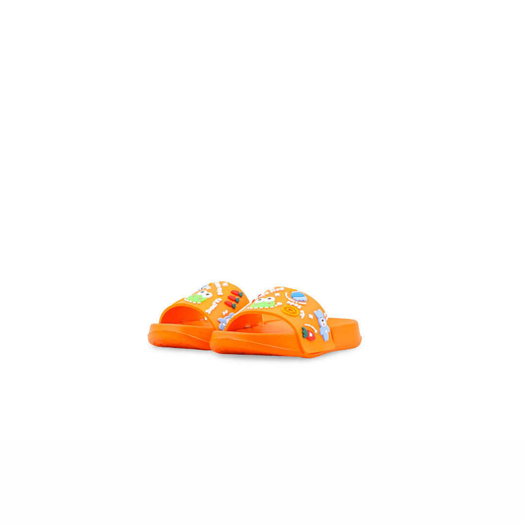Boys Orange Casual Flip Flop KD8602