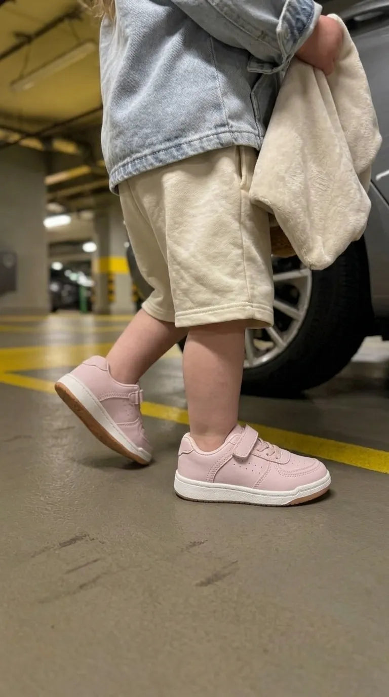 Girls Pink Casual Jogger KD8607