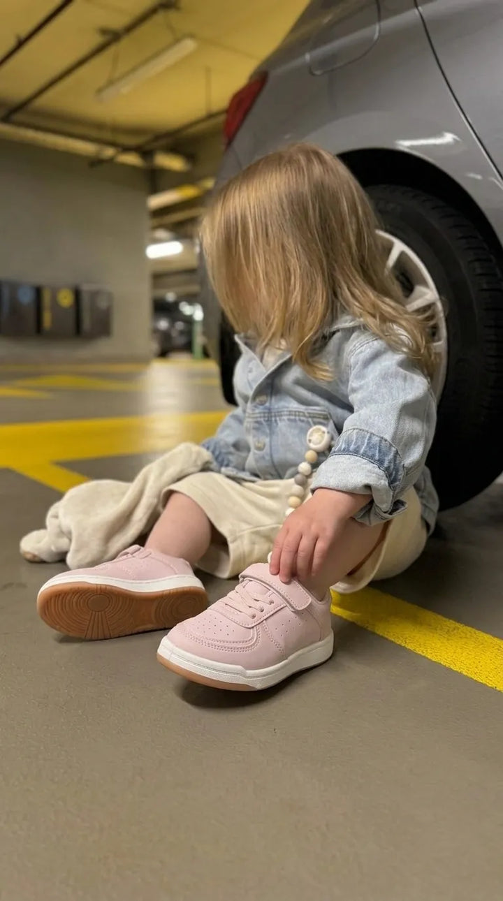 Girls Pink Casual Jogger KD8607
