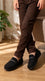 Boys Grey Formal Moccasin KD8626