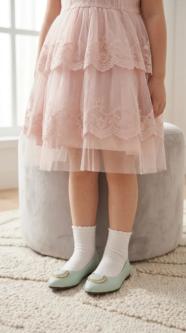 Girls PISTAGREEN Formal Pumps KD8663