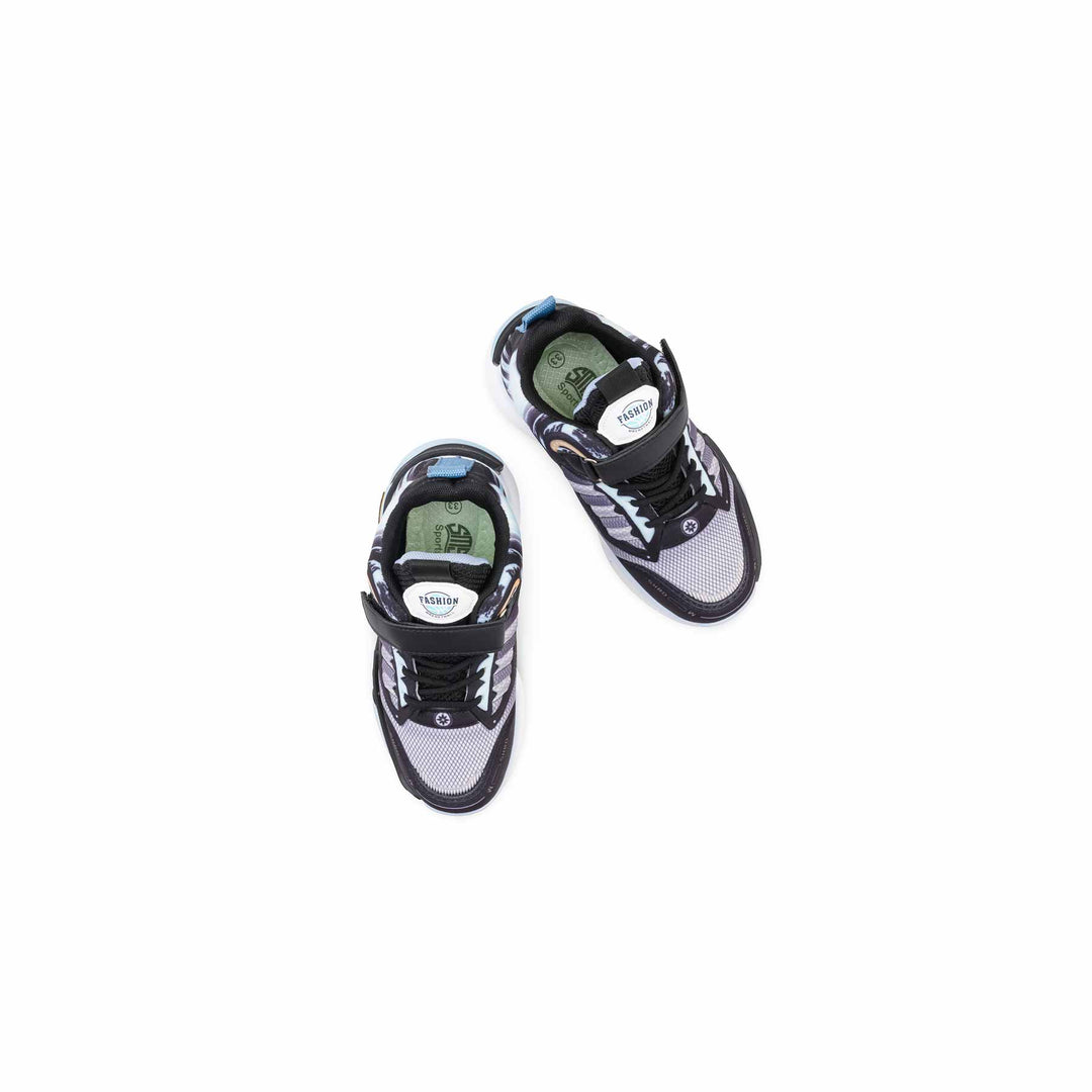 Boys Black Casual Jogger KD8711