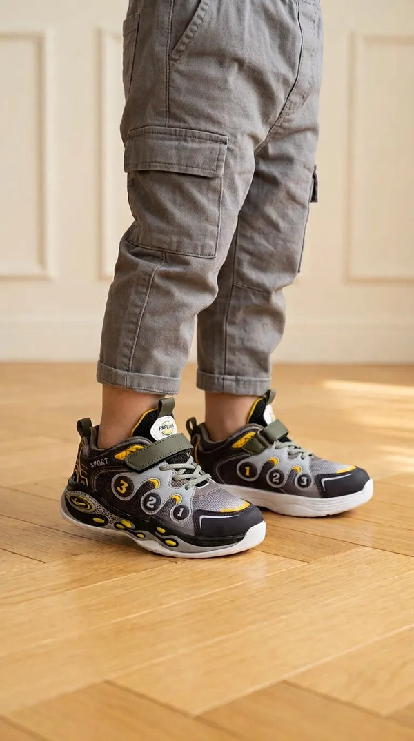Boys Black Casual Jogger KD8714