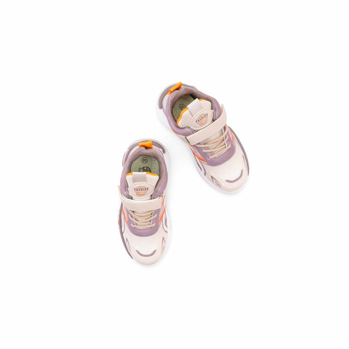 Boys Beige Casual Jogger KD8717