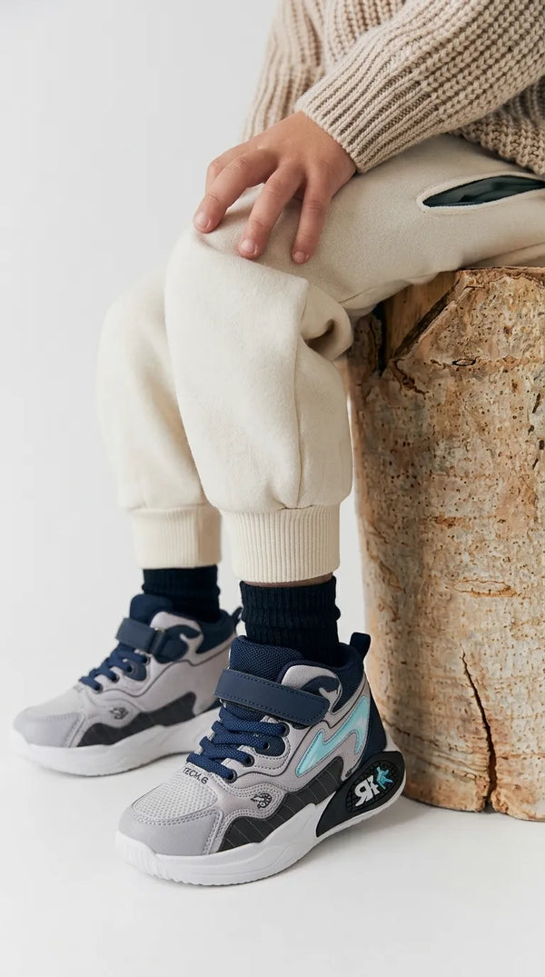 Boys Blue Formal Long Shoes KD8719