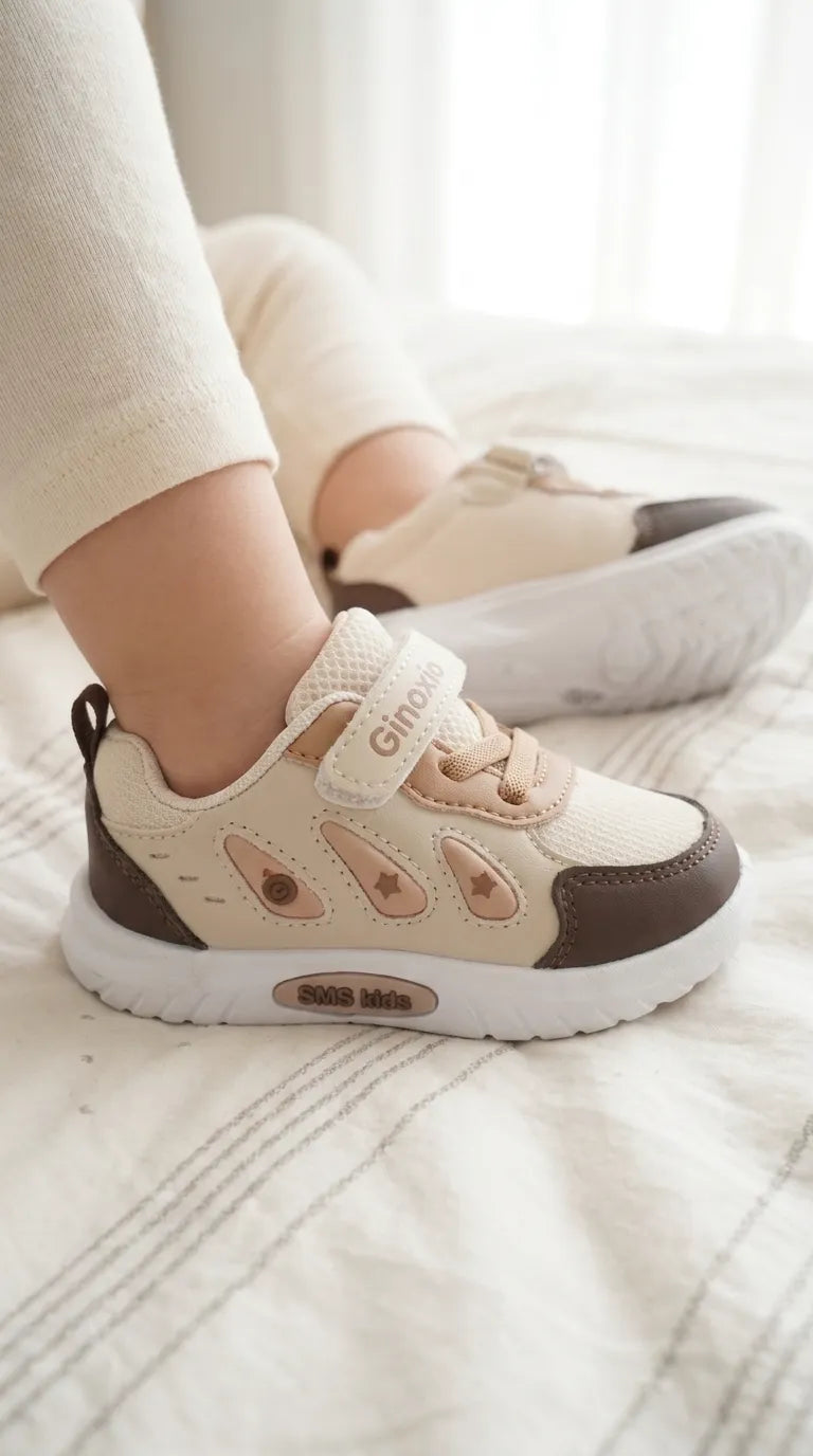 Babies Beige Casual Booties KD8720