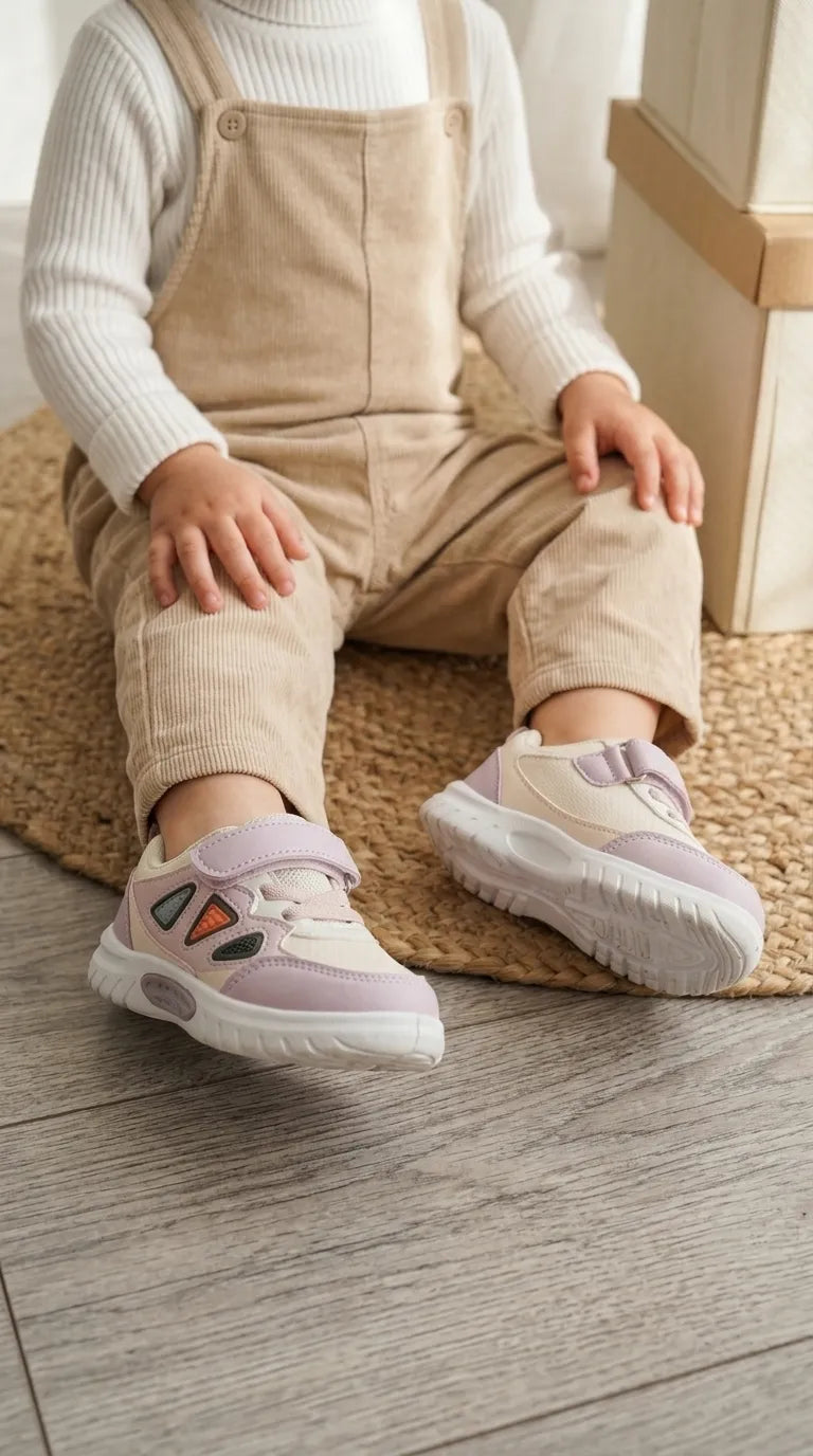 Babies Purple Casual Booties KD8721