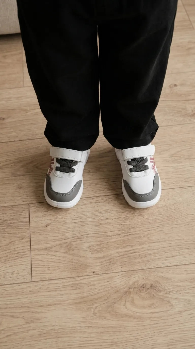 Babies White Casual Booties KD8720