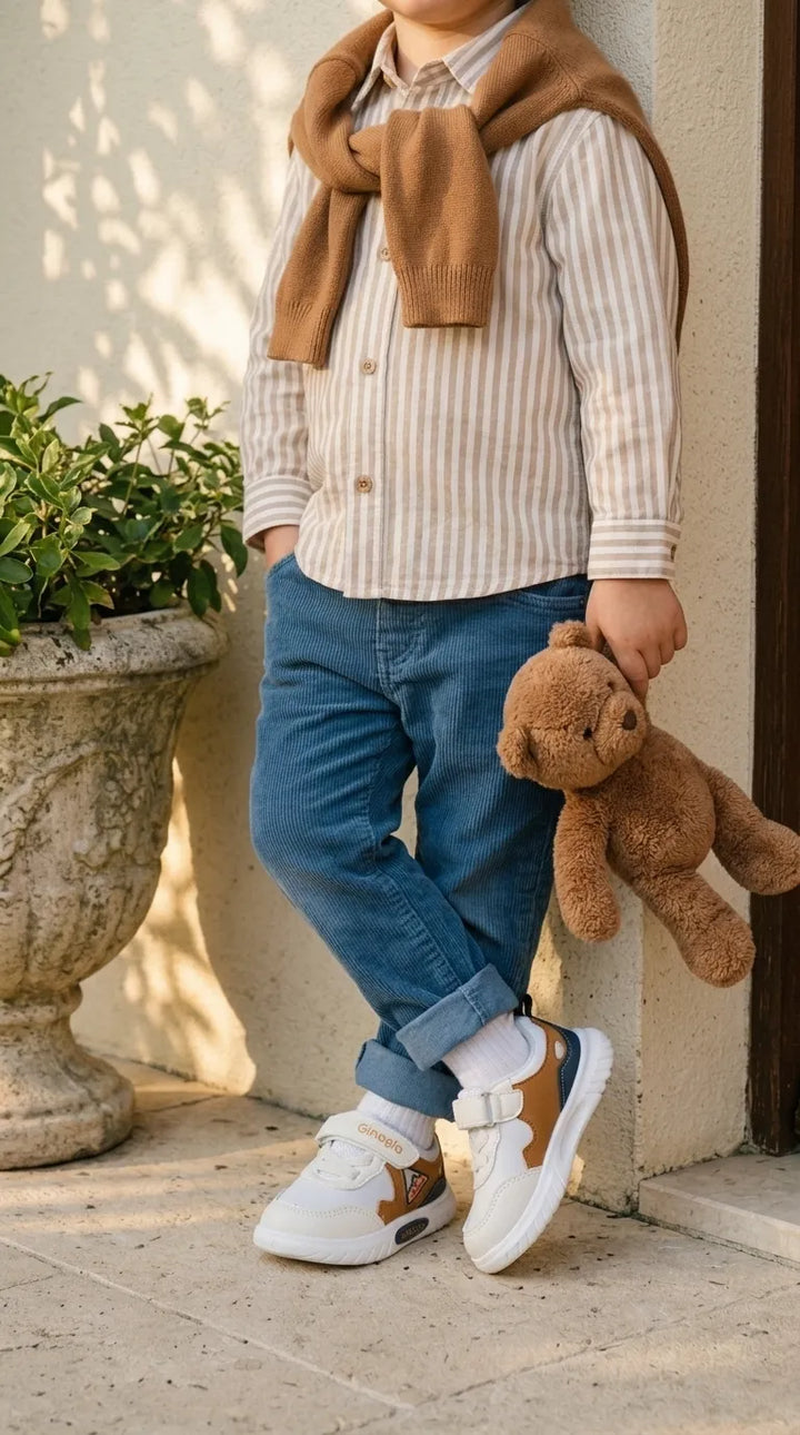 Babies Brown Casual Booties KD8726
