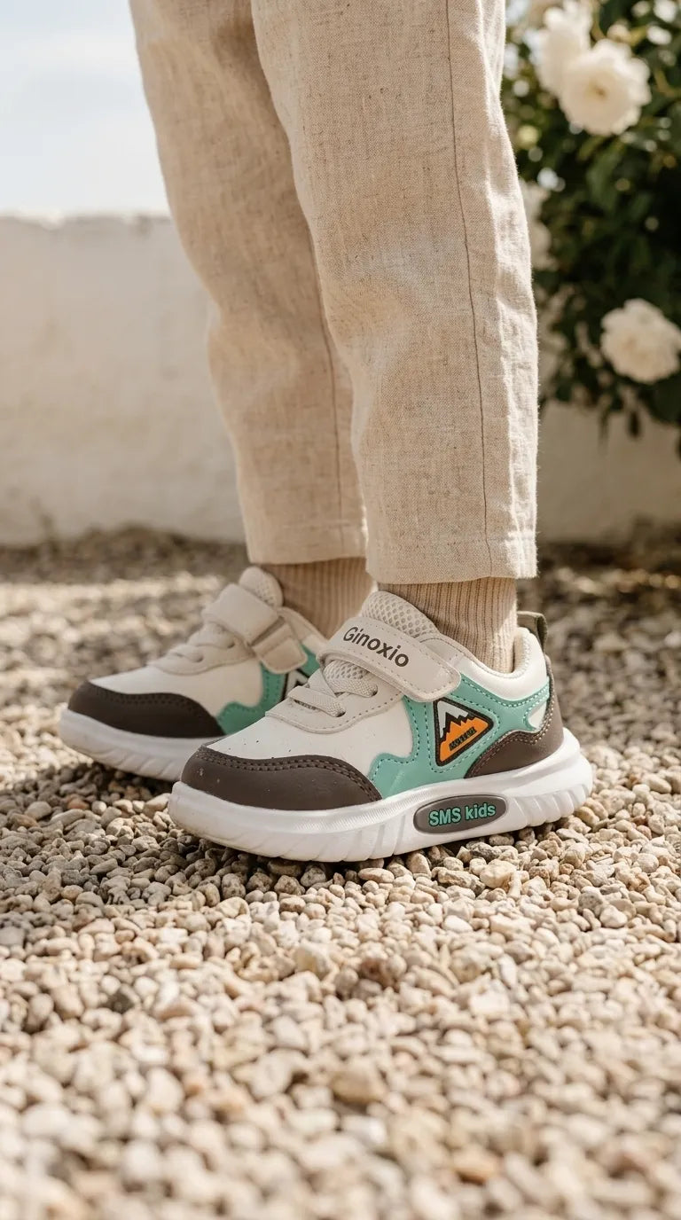 Babies Teal Blue Casual Booties KD8720