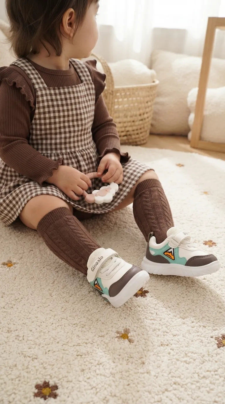 Babies Teal Blue Casual Booties KD8726