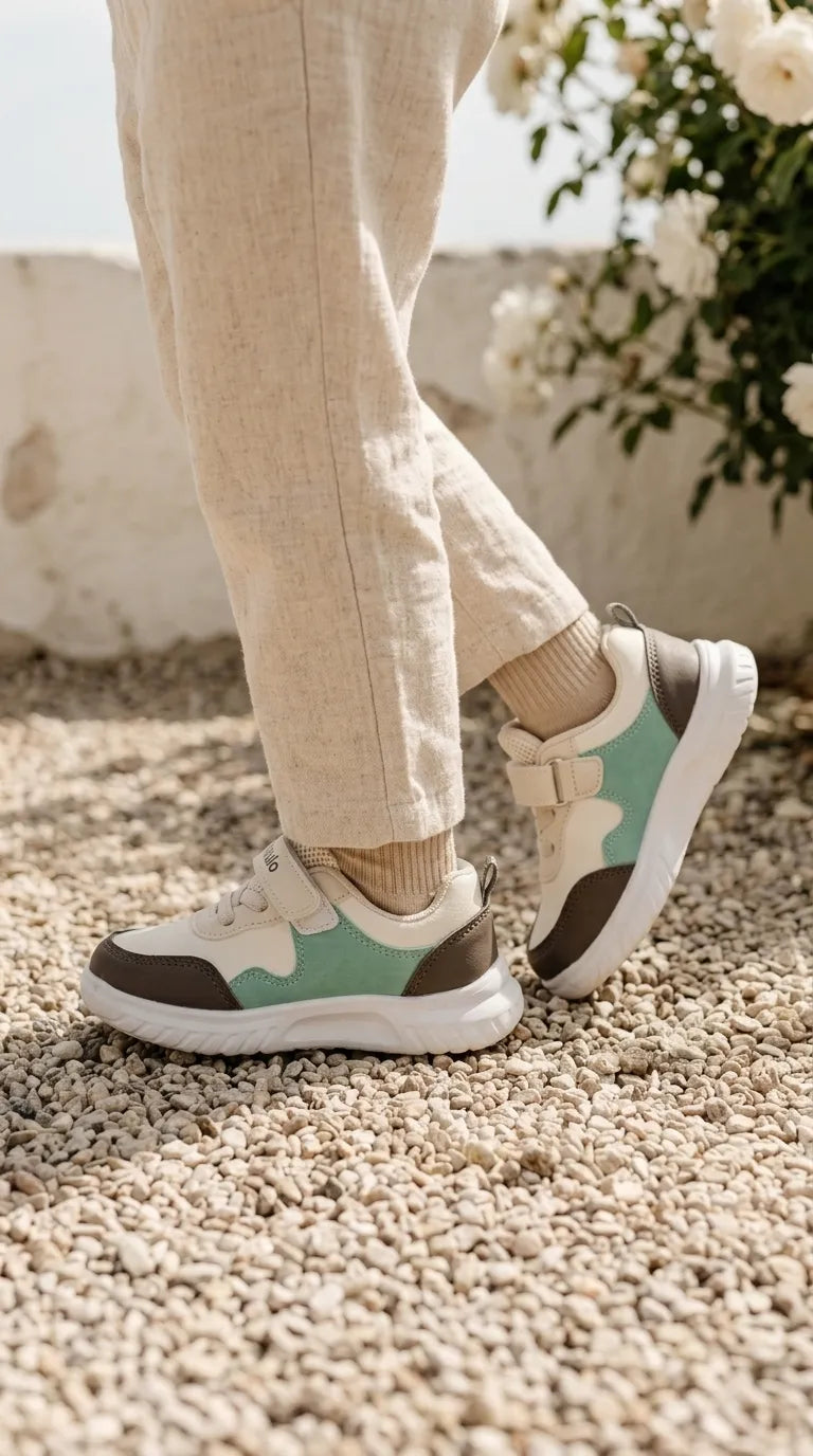 Babies Teal Blue Casual Booties KD8720