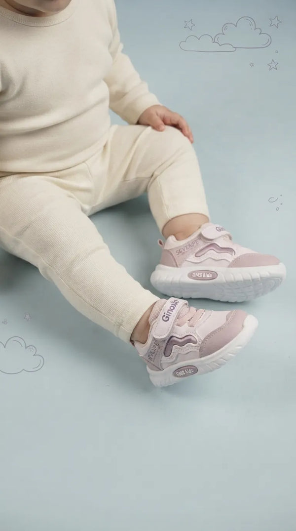 Babies Purple Casual Booties KD8727