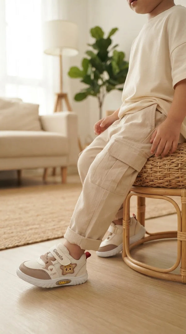 Boys Brown Casual Booties KD8729