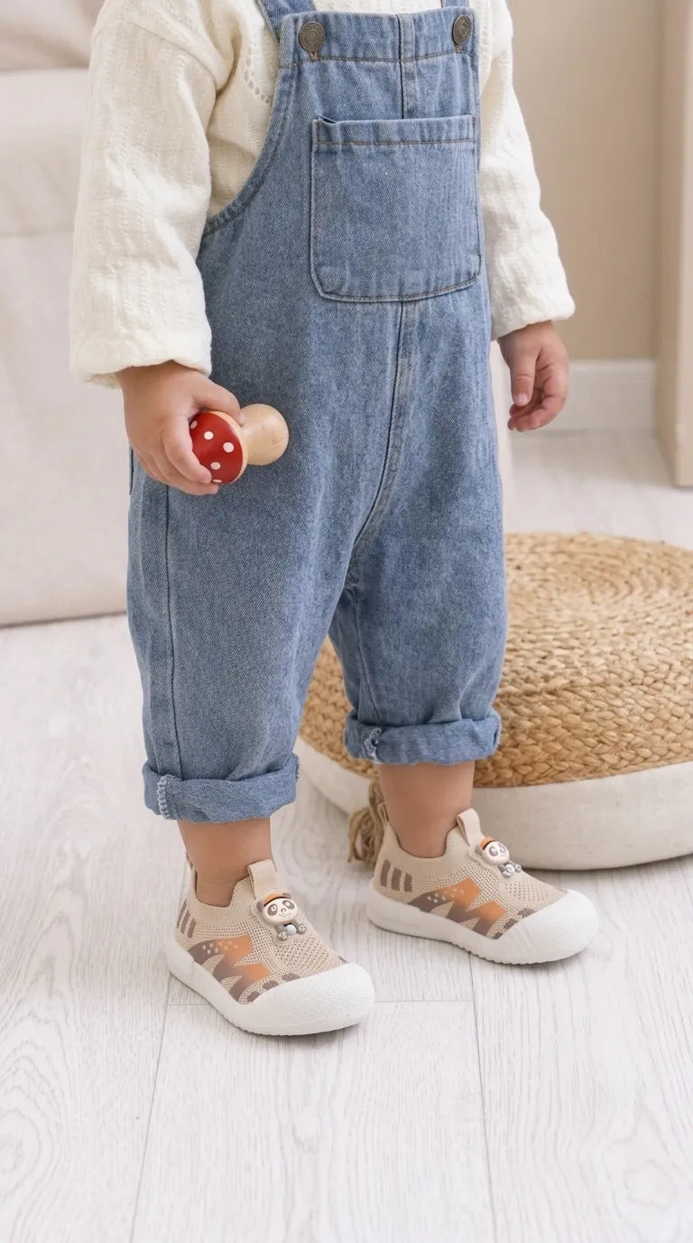 babies-khaki-casual-booties-kd8730