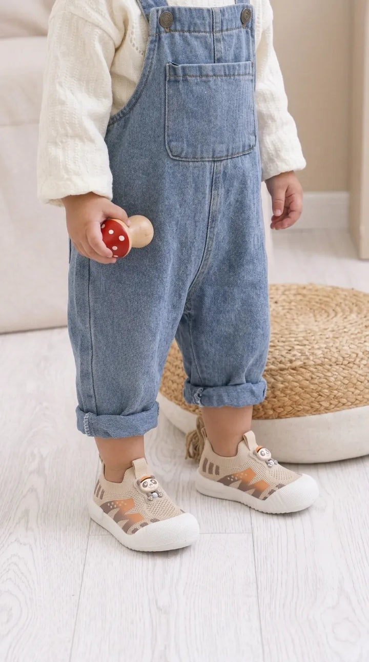 babies-khaki-casual-booties-kd8730