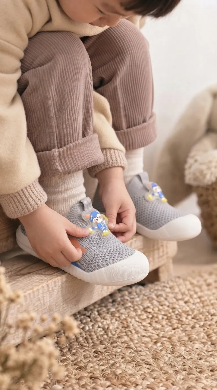 Babies Blue Casual Booties KD8732