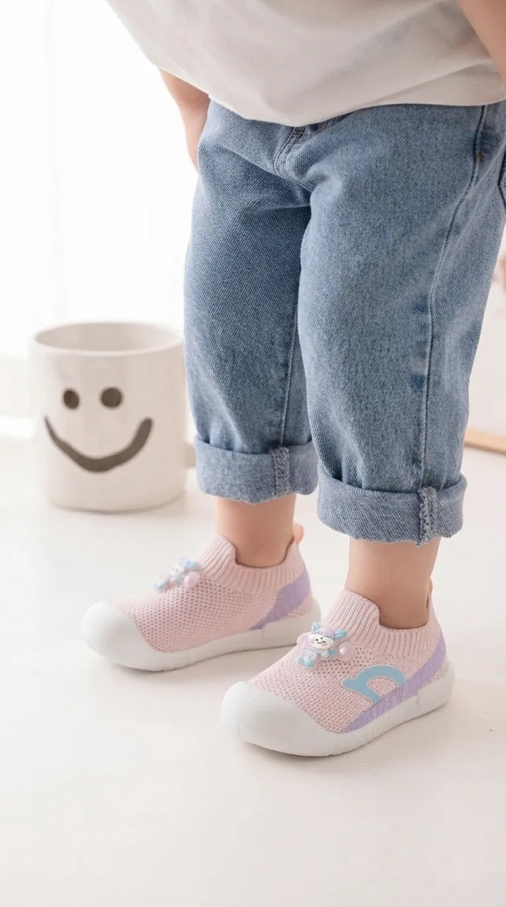 Babies Pink Casual Booties KD8732