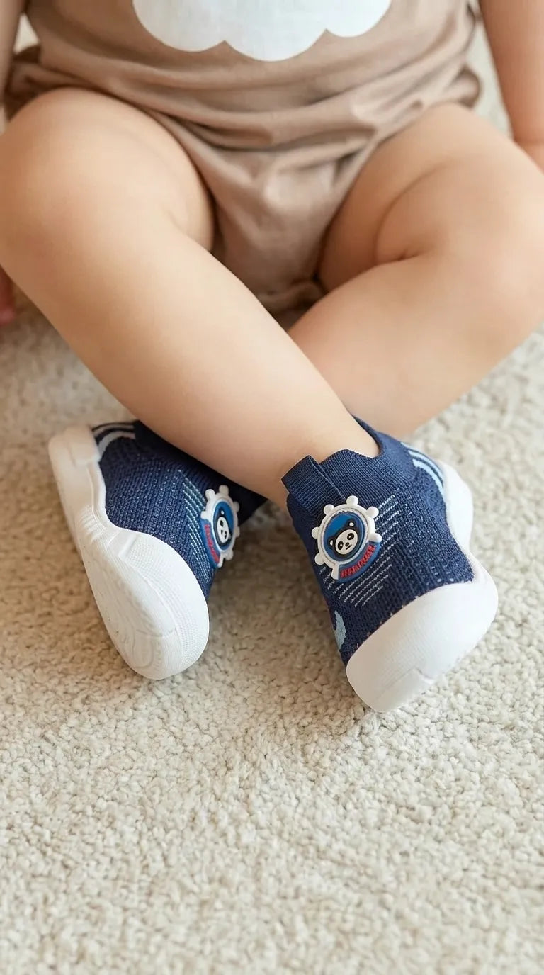 Babies Navy Casual Booties KD8733