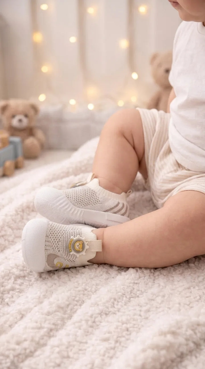 Babies Khaki Casual Booties KD8733