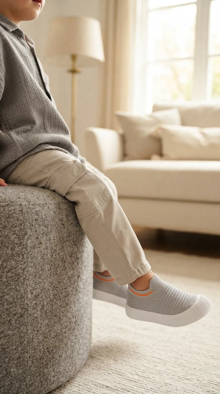 Boys Grey Casual Jogger KD8737