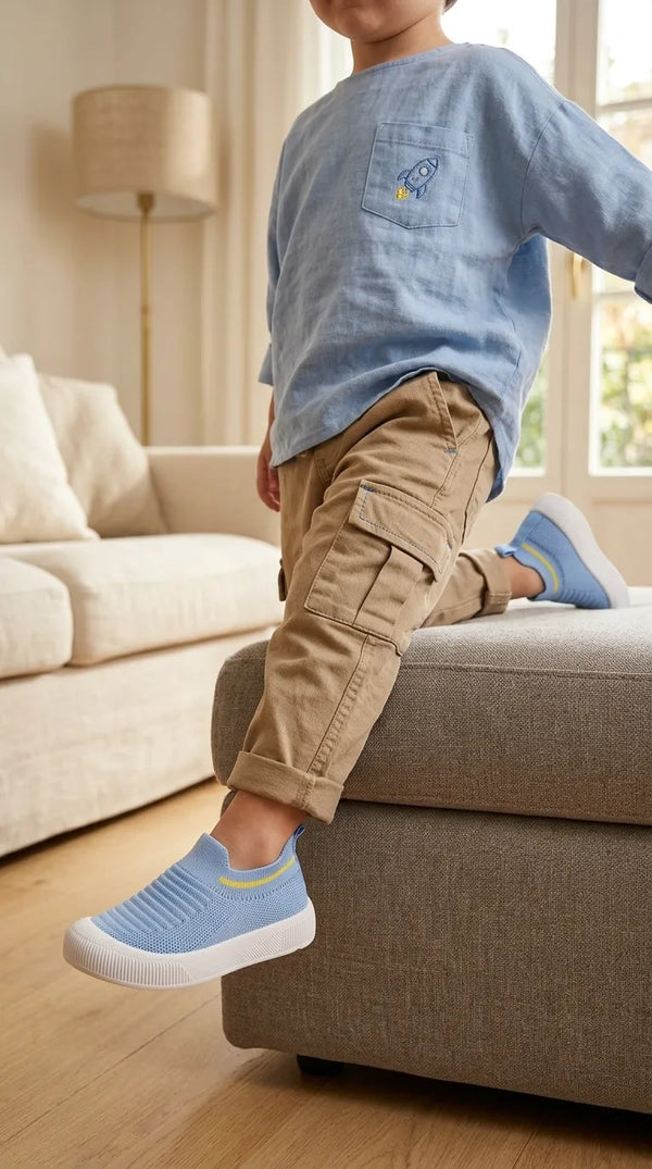 Boys Blue Casual Jogger KD8737