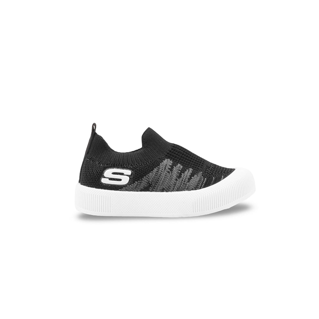Boys Black Casual Canvas KD8738