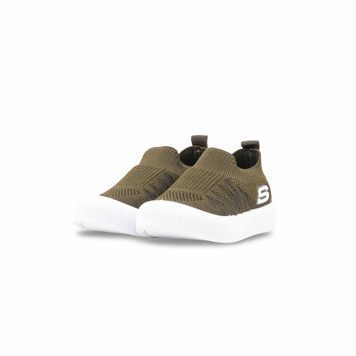 Boys Olive Casual Canvas KD8738