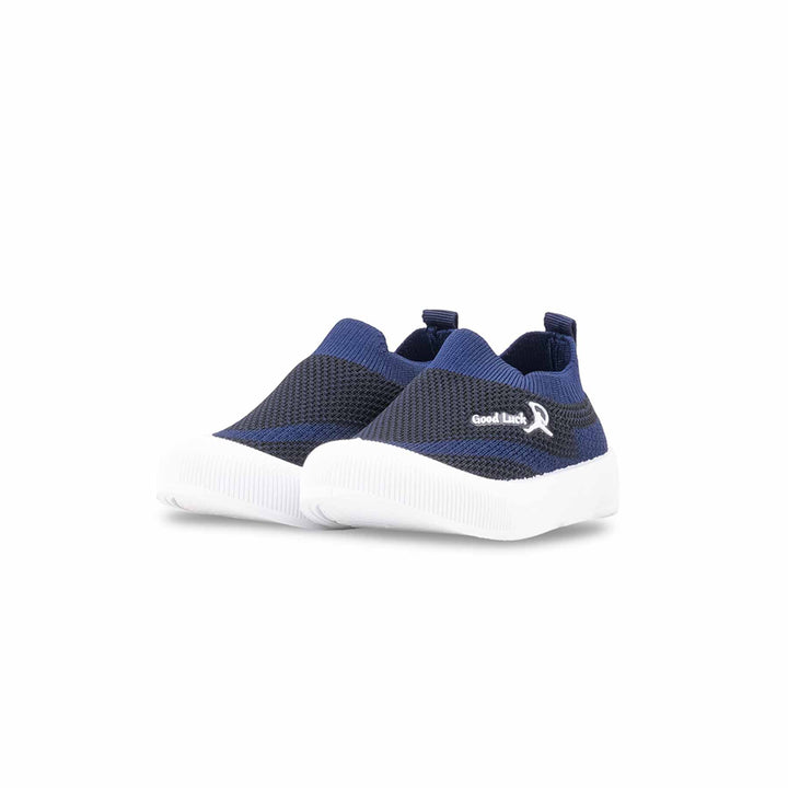 Boys Navy Casual Canvas KD8740
