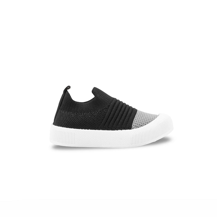 Girls Black Casual Canvas KD8742
